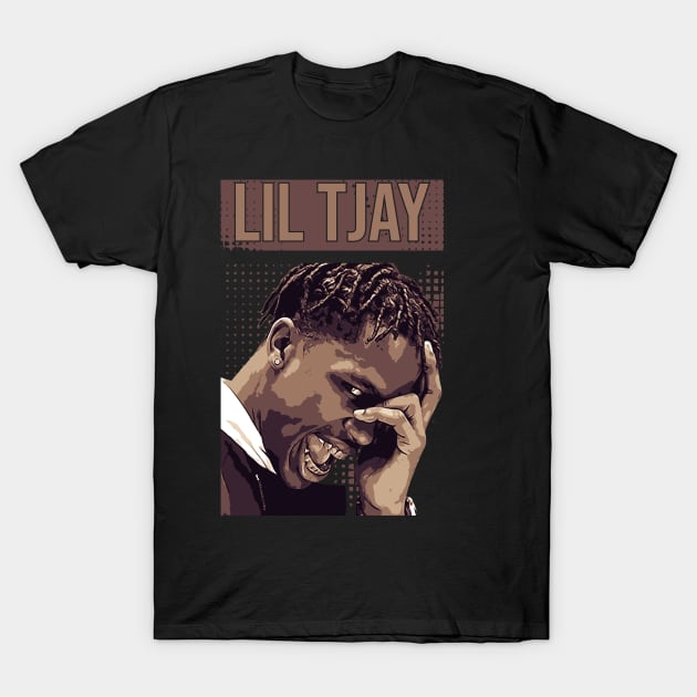 Lil Tjay // Rapper T-Shirt by Degiab